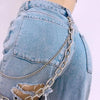 Zipper trim jeans Angelwarriorfitness.com