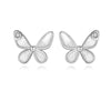 Mini butterfly earrings Angelwarriorfitness.com