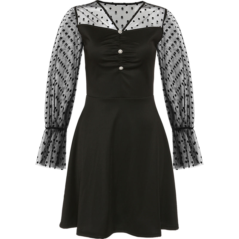 Vintage temperament dress Angelwarriorfitness.com