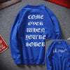 Cool Men Hip Hop Streetwear Top Cotton Fleece Sweatshirt Angelwarriorfitness.com