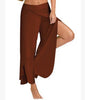 Wide Leg Split Harem Pants Angelwarriorfitness.com