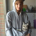 Cat Lovers Hoodies Angelwarriorfitness.com
