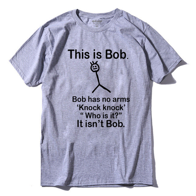 Hot T-shirt O-neck men's short-sleeved T-shirt casual loose funny high-quality shirt Angelwarriorfitness.com