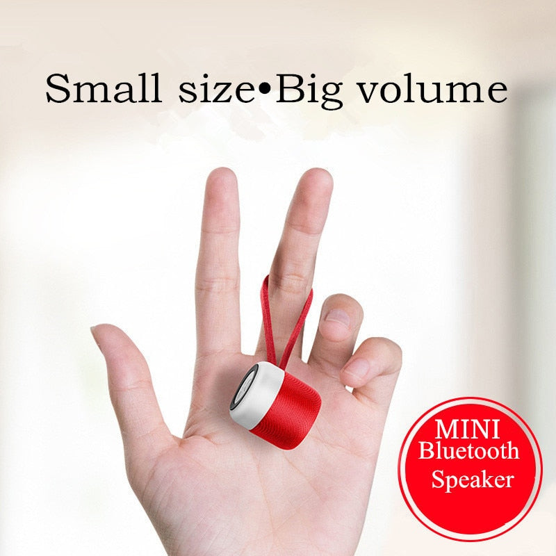 MINI Bluetooth speaker-9 hours of continuous music Angelwarriorfitness.com