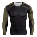 Tights Long Sleeve Stretch Breathable Base Clothing Basketball Running Sports Workout Clothes Angelwarriorfitness.com