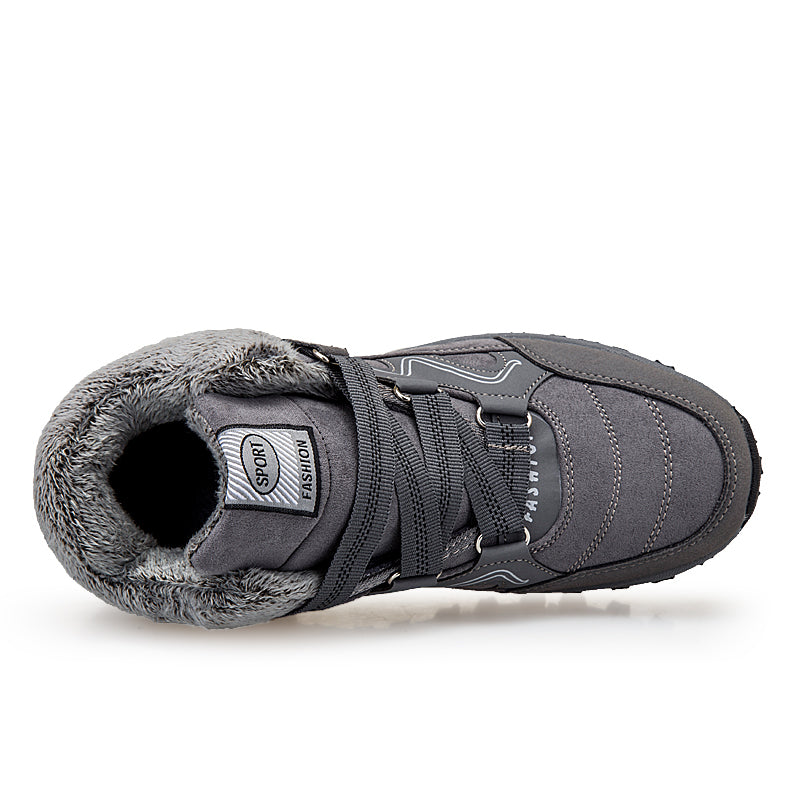 Outdoor Snow Plus Velvet Warm Women's Cotton Shoes Angelwarriorfitness.com