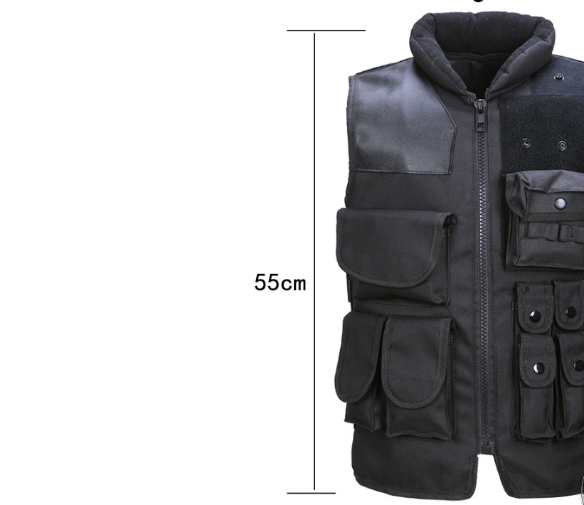 Tactical Vest Black Mens Military Hunting Vest Angelwarriorfitness.com