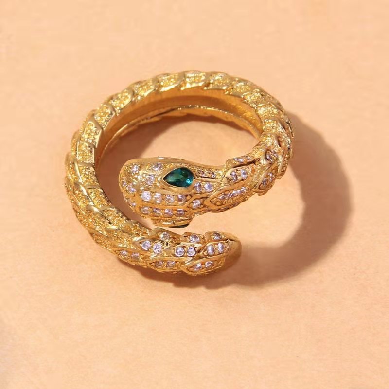 Zodiac Design Diamond Ring Ins Tide Index Finger Ring Ring Angelwarriorfitness.com