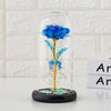 Preserved flower glass cover rose flower glass cover gift gifts Angelwarriorfitness.com