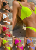 Solid color Bikini Angelwarriorfitness.com