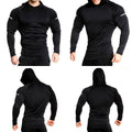 Muscle Brothers Long Sleeve Hooded Shirt Angelwarriorfitness.com