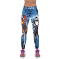 Nightmare Before Christmas Leggings Angelwarriorfitness.com