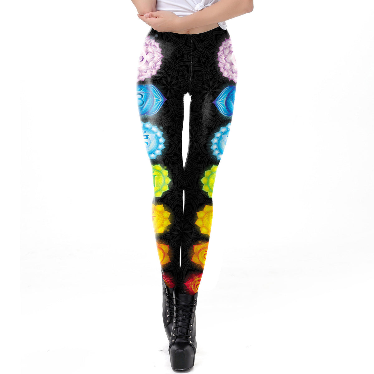 Mandala yoga leggings Angelwarriorfitness.com