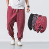 Mens Hip Hop Streetwear Gym Joggers Pants Drawstring Elastic Pockets Tapered Sweatpants Angelwarriorfitness.com