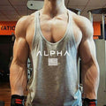 I-shaped Workout Clothes Muscle Training Sleeveless T-shirt Angelwarriorfitness.com