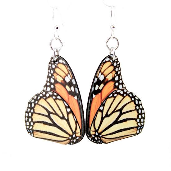 Monarch Butterfly Earrings #1561 Angelwarriorfitness.com