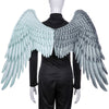 Halloween unisex oversized black white angel wings Angelwarriorfitness.com
