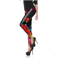 Geometric Diamond-shaped Colourful Leggings Angelwarriorfitness.com