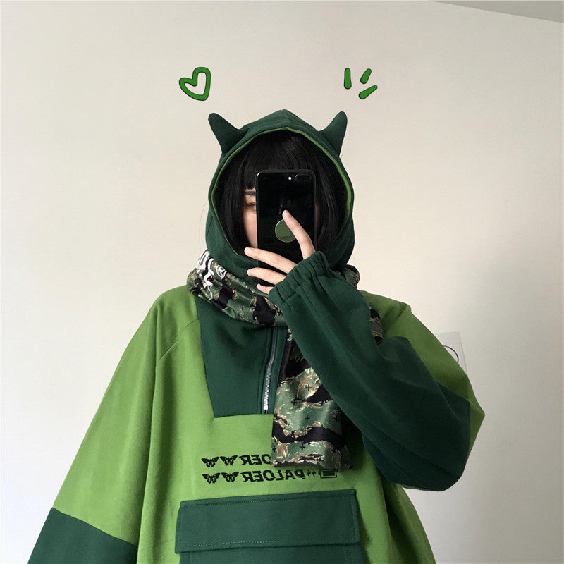 Green hoodie Angelwarriorfitness.com