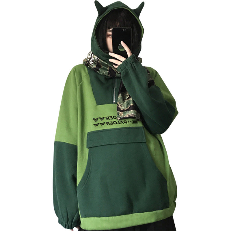 Green hoodie Angelwarriorfitness.com