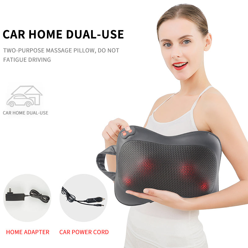 Heated Cervical Massage Pillow Angelwarriorfitness.com