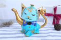High Temperature Hand Color Cute Cat Teapot Angelwarriorfitness.com