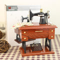 Retro Nostalgic Simulation Sewing Machine Music Box Music Box Angelwarriorfitness.com
