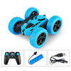 Control Off Road Double Sided 360 Degree Flip Stunt Tumbler Charging Racing Car Angelwarriorfitness.com