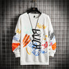 SingleRoad Mens Crewneck Sweatshirt Men 2021 Harajuku Oversized Japanese Streetwear Hip Hop Black Hoodie Men Sweatshirts Hoodies Angelwarriorfitness.com