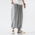 Thin Pants Plus Size Casual Pants Harem Pants Wide Leg Pants Men Angelwarriorfitness.com