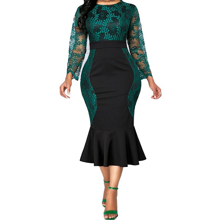 Casual Plus Size Slim Office Bodycon dress Angelwarriorfitness.com