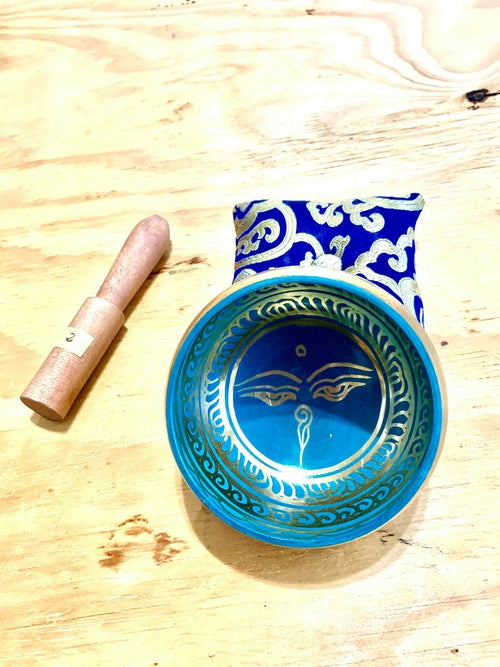 Yoga Singing Bowl for Peace Sound Therapy Meditation Copper-5" Angelwarriorfitness.com