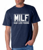 Milf Man I Love Fishing New Mens Shirt Sea Loves Fishes Rod Angelwarriorfitness.com