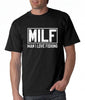 Milf Man I Love Fishing New Mens Shirt Sea Loves Fishes Rod Angelwarriorfitness.com