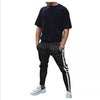 Men's Gym Slim Tapered Sweatpants Workout Jogging Pants Fitness Zipper Pockets Angelwarriorfitness.com