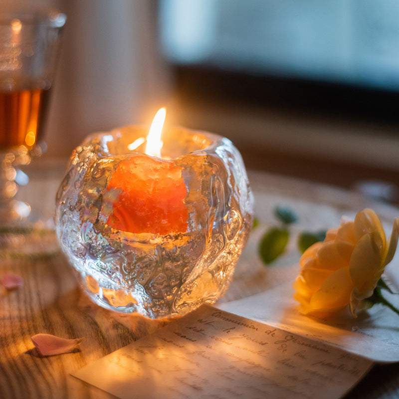 Decorative Tabletop Ornaments Glass Romantic Candle Light Cup Angelwarriorfitness.com