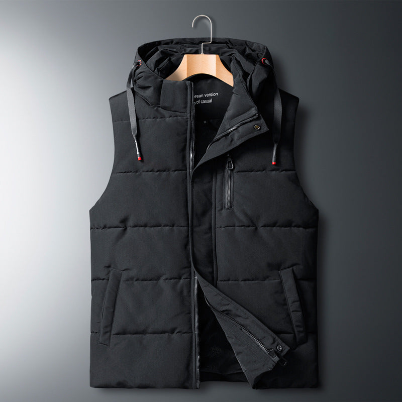 Men's Sports Waistcoat Fat Thickened Warm Plus Size Vest For Men Angelwarriorfitness.com