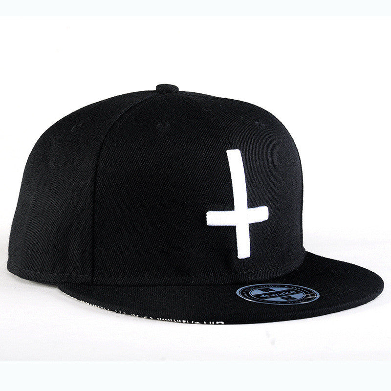 Trendy Street Dance Cross Embroidered Baseball Angelwarriorfitness.com
