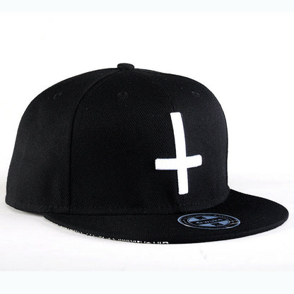 Trendy Street Dance Cross Embroidered Baseball Angelwarriorfitness.com