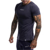 Summer Sports Short-Sleeved Men'S Loose Top Running T-Shirt Sweat-Absorbent Breathable T-Shirt Basketball Training Gym Clothes Angelwarriorfitness.com