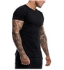 Summer Sports Short-Sleeved Men'S Loose Top Running T-Shirt Sweat-Absorbent Breathable T-Shirt Basketball Training Gym Clothes Angelwarriorfitness.com