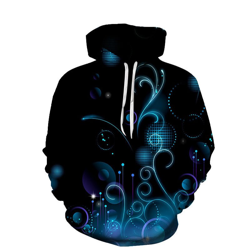 Digital Printed Sports Sweatshirt Hoodie Men And Women Couples Loose Baseball Uniforms Angelwarriorfitness.com