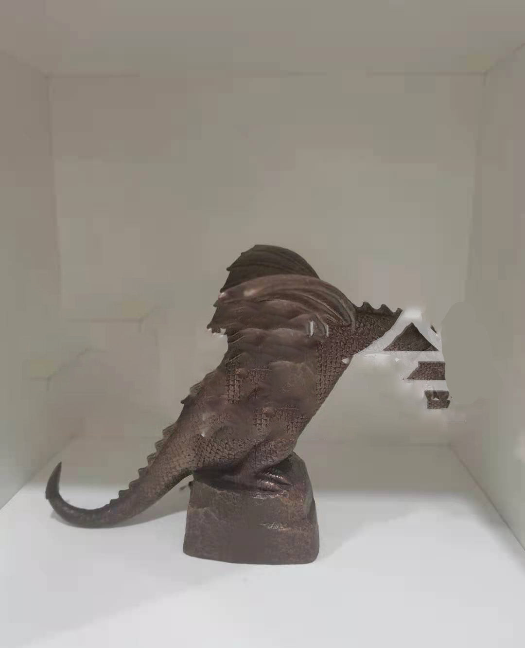 Dragon Sculpture Waterscape Angelwarriorfitness.com