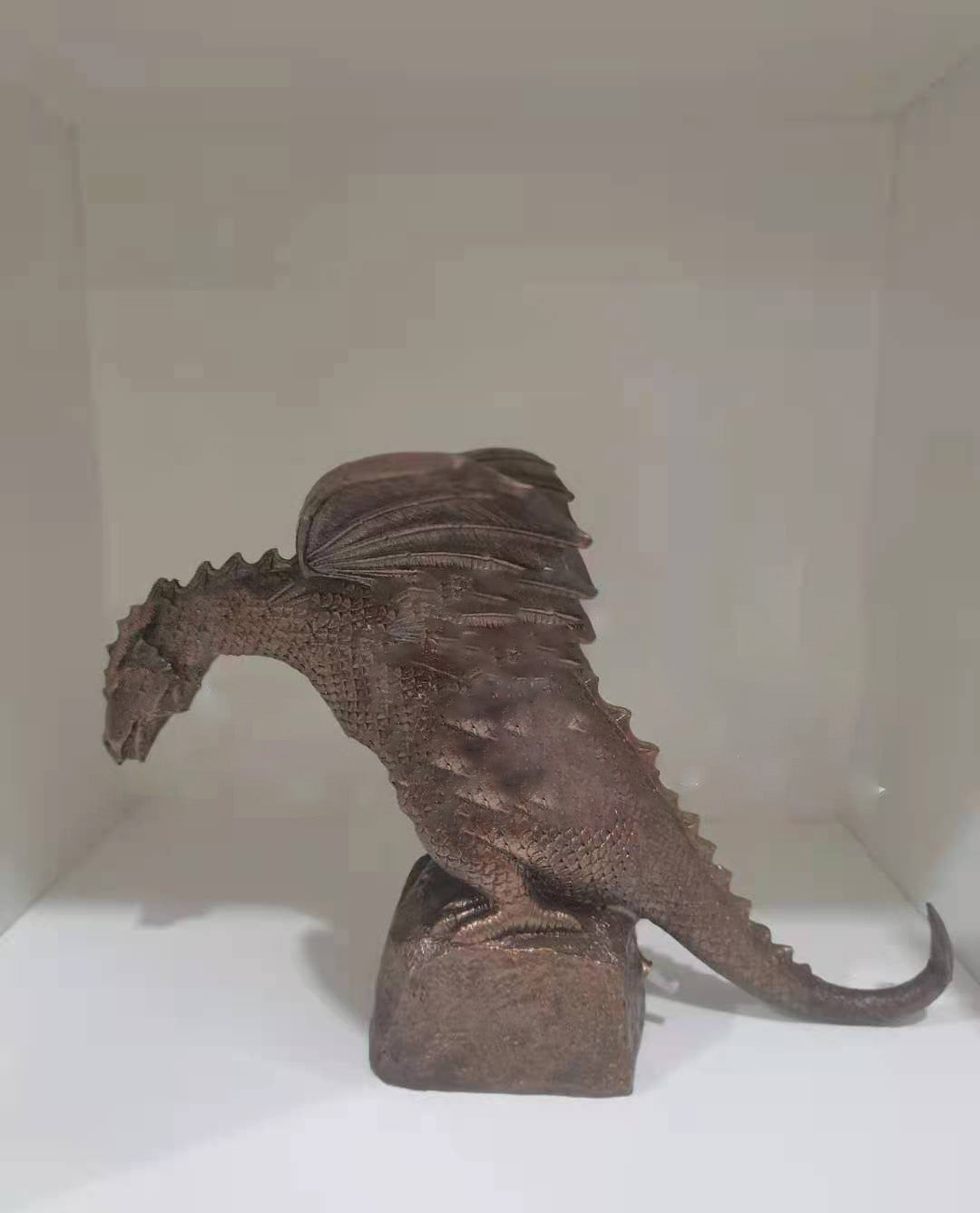 Dragon Sculpture Waterscape Angelwarriorfitness.com