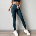 Solid High Waist Legins Push Up Workout Leggings Casual Girl Jeggings Angelwarriorfitness.com
