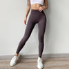 Solid High Waist Legins Push Up Workout Leggings Casual Girl Jeggings Angelwarriorfitness.com