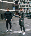 Men'S 3-Piece Workout Clothes Long-Sleeved Tight-Fitting Sportswear Angelwarriorfitness.com