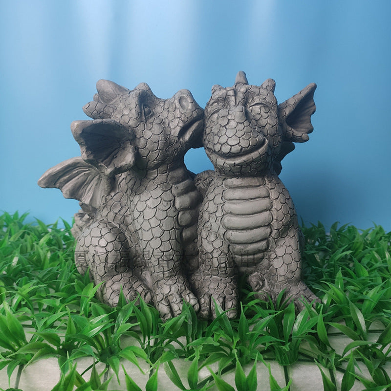 Outdoor Garden Decoration Ornament Dragon Angelwarriorfitness.com