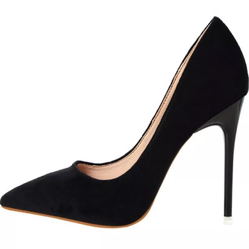 Stiletto Spring And Autumn Pumps Women's 12 Cm Sexy Single Shoes Angelwarriorfitness.com