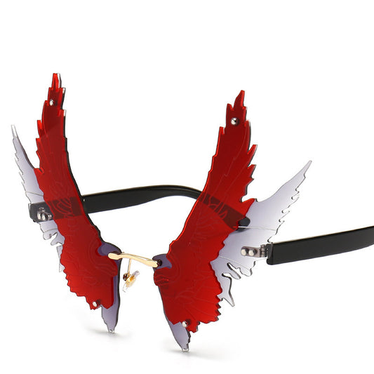 Dapeng Spreading Wings Personalized Sunglasses Big Eagle Glasses Angelwarriorfitness.com